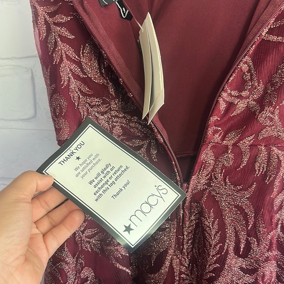 NEW Spechless Red Bustier Mini Dress Cocktail size 9 - Picture 7 of 7